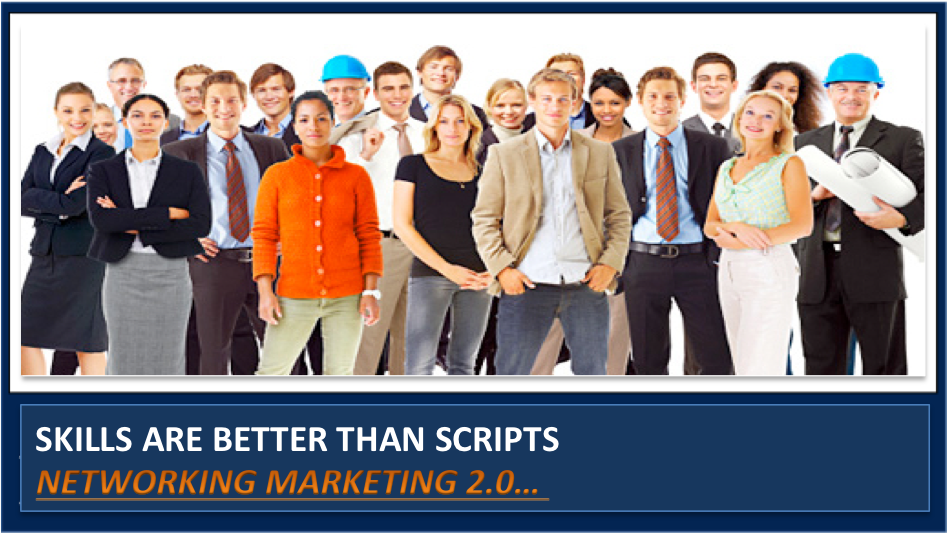 Recruiting Professionals into Network Marketing with Scripts is Wack:  3 Better Ways Here