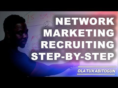 How to do Network Marketing Recruiting
