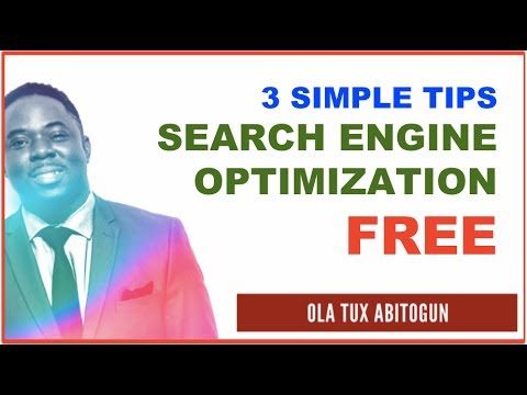 3 Simple Tips – How to Search Engine Optimization For FREE