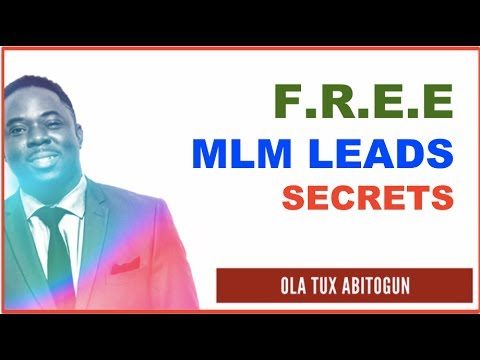 MLM Leads – How to NEVER Buy MLM Leads Again and Get it FREE