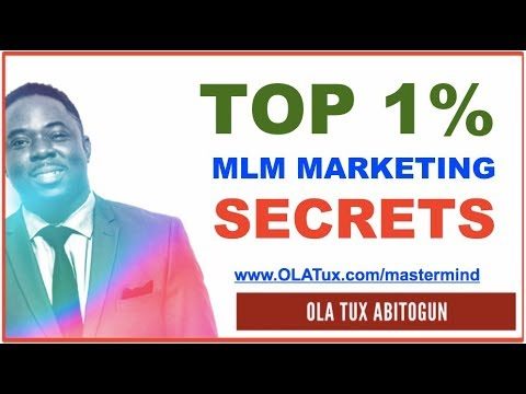 MLM Marketing – 7 Secrets of Top 1% Ranking MLM Stars