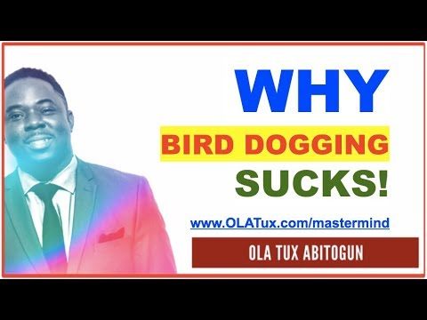 Wholesale Real Estate Truth – Why Bird Dogging Real Estate Doesn’t Work