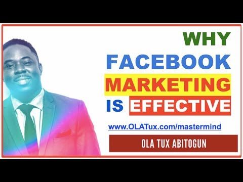 Facebook Marketing – Why Facebook Marketing is Effective