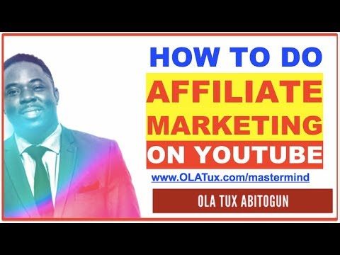 How to do Affiliate Marketing on YouTube
