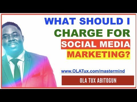 Social Media Marketing – What Should I Charge for Social Media Marketing?