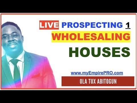 Wholesaling Homes in Real Estate