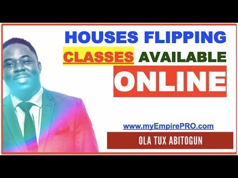 House Flipping Classes Available Online –  – How to Make $10K – $20K Per Deal