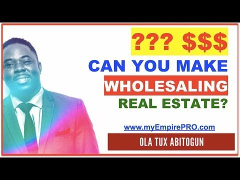 How Much Money Can You Make Wholesaling Real Estate?