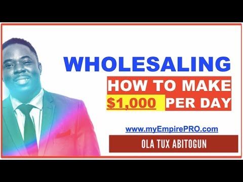 How to Make $1,000 Per Day