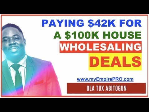 REAL ESTATE WHOLESALING | Why Prospects Accept $42K on a $100K house