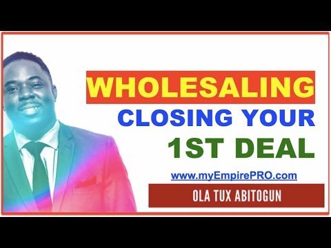REAL ESTATE WHOLESALING ➡️ How Long to Close 1st Deal