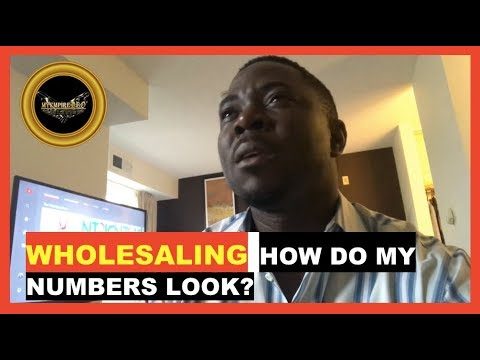 WHOLESALING REAL ESTATE ➡️ How do my numbers look?