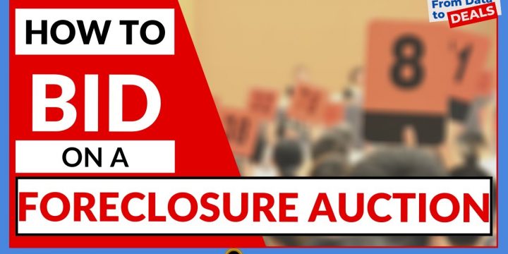How Do You Bid On A FORECLOSURE AUCTION?