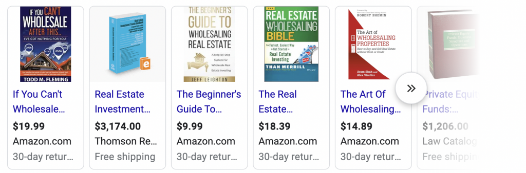 best real estate wholesale books