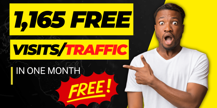 SEO TRAFFIC 🚀 How I Generated 1,165 Website VISITS (Value 💰$1,165) for FREE LAST Month! 🔥💻